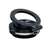 Psdndeww Foldable Car Phone Holder Vacuum Suction 360 Degree Rotation Adjustable Viewing Angle Supports Various Smartphones