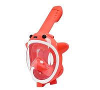Psdndeww Full Face Snorkelling Mask Snorkelling Mask Children Children Snorkelling Mask with Panoramic Image 180 Degree View Foldable Dry Times