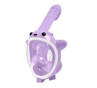 Psdndeww Full Face Snorkelling Mask Snorkelling Mask Children Children Snorkelling Mask with Panoramic Image 180 Degree View Foldable Dry Times