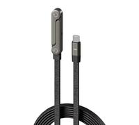 Psdndeww General Type C Charging Cable Aluminum Stand Supporting 240W 1M or 2M Length for Switches