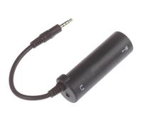 Psdndeww Guitar to Phone Adapter with Amplified Sound Clarifier Guitar Tone Converter Upgrades for Musicians on the Go Strong ABS Guitar Sound Converter