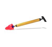 Psdndeww High Pressure Pneumatic Toilet Plunger Quick Tapping Tool for Sink Shower Drainage Elastic Rubber Sealing Head Pipe Repair Device