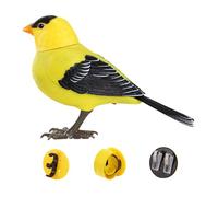 Psdndeww Interactive Talking Bird Toy Reacts to and Light, A | Natural Design Stimulates Imagination and Learning for Boys Girls Indoor Outdoor Home Display