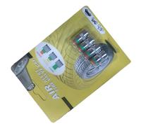 Psdndeww Leak Boxes Tyre Pressure Valves Caps Detection with Digital Display Indicators Warnings for Car Account Monitoring