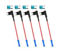 Psdndeww Miniature Fuses Holders Adapter High Current Capacity Low Heat Copper Wiring Seamless Dashcam Charging Integration Fuses Taps For Cars