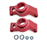 Psdndeww Model Car Rear Steering Knuckles Set Alloy For Remote Control Steering Knuckles Stay Remote Control 1/10 High Strength Aluminum Alloy