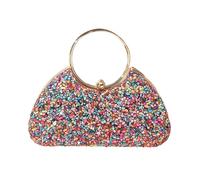 [Psdndeww] Multi Color Rhinestone Evening Purse for Women Elegant Sparkling Handbag for Wedding Events and Celebrations, 03Style