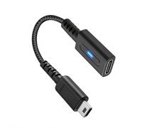 Psdndeww Multifunctional Type C Power Cable 10cm Length Charging Wire PVC Texture Suitable for Travel and Gaming Use Travel Charging Line