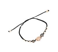 [Psdndeww] Natural Sea Turtle Stretch Bracelet Elastic Turquoise Stone Elastic Bracelet Lucky Accessory for Men Women
