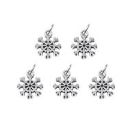 [Psdndeww] Nautical Style Starfish Drop Pendant Tibetan Silver Finish Jewelry Components Jewelry Research Findings Creative Design Snowflake Pendant, フリーサイズ, As described, No Gemstone