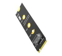 Psdndeww PCIe4.0 Enable NVME to SFF 8612 2280 Adapter Card for High Bandwidth Data Connecting NVMe Drive Upgrad