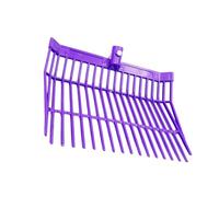Psdndeww Professional Plastics Horse Manures Rakes for Efficient Stable Maintenance Ergonomic Design 18 Angled Tines Hays Pitches Fork for Horse Stable Farm