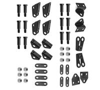 Psdndeww Quick Install Front Rear Hangers For 1/14 Remote Control Truck Models High Strength Aluminum Construction Aluminum Alloy Truck Suspension Parts