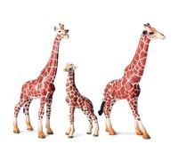 Psdndeww Realistic Giraffe Figure, Perfect for Home Decor, Office Display, Authentic Animal Figure, Elaborate Photo Props