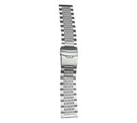 [Psdndeww] Replacement Band Wristband Stainless Steel Watch Band Strap for 20/22/24mm Sweatproof Bracelet Strap, 銀