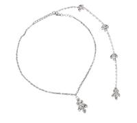 [Psdndeww] Rhinestone Bridal Back Chain Necklace, 金