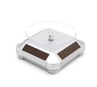 Psdndeww Rotating Display Stand Turntable Showcase 360 Turntable Holder Solar Jewelry Holder Photography Product Show Multicolor