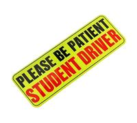 Psdndeww Safety Warning Driver Magnet Please Be The Patient Of Patients With Patients A Reuse Sticker Of Patient Student Driver.