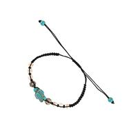 Psdndeww Sea Turtle Natural Stone Beads Turquoise Stone Smin Type, フリーサイズ