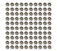 Psdndeww Set of 100 Four Leaf Grass Pendants Lucky for Charm Pendant Fashion Jewellery Components Alloy Charm Perfect for Jewellery Project