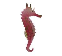 Psdndeww Silicone Artificial Fluorescence Seahorse Fish Ornament Aquarium Decoration Underwater Seahorse Decoration Supplies