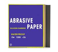 Psdndeww Waterproof Sandpaper Sheets Assortment 240-2000 Grits for Smoothing and Polishing Projects for Woodworking Suitable for the Body