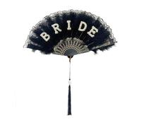 [Psdndeww] Wedding Feather Fans Bridal Gift Pearls Gift Bridal Shower Gift Bridal Shower Gift Lace Feather Fan