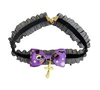 Psdndeww womens Gothic Hair Clip Halloween Devil Wing lers Hat Headwear Neckband Collar,Decoraciones De Halloween