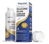 Psecici Scar Cream, Silicone Scar Gel,Scar Cream for Surgical Scars,Burn,Acne,Stretch Mark,Keloid Bump,C Section Scars