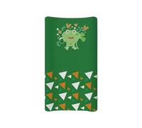 Psesaysky Frog Beer Lucky Changing Table Cover Lightweight Table Sheets Breathable Changing Pad Cover St. Patrick's Day Stretchy Waterproof Diaper Changing Cover