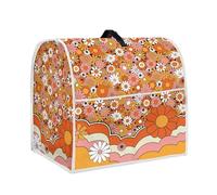Psesaysky Hippie Flower Mixer Stand Cover Kitchen Appliance Organizer Bag L Size