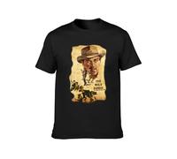 PSEZODIR Men's The Wild Bunch Movie 1969 Most Bloody Movie O Neck T Shirt XL Black