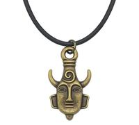 PSFXBM Supernatural Merchandise, Supernatural Gifts, Billie Eilish Necklace, The Last of Us Inspired, Bronze Pendant for Spiritual and Fashion Enthusiasts, Unique Gift for Special Occasions