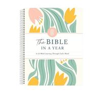 PSFXBM The Bible in a Year, 52-Week Study Journal for Women, Structured Scripture Guide With Reflection Questions, Weekly Bible Study Companion for Devotional Time and Group Discussions