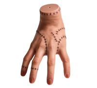 PSFXBM Thing Addams Family, Cosplay Hand, Thing Hand Wednesday Addams Family Decoration, Realistic Severed Hand Prop for Halloween Costumes, Cosplay Accessory, Themed Party Decoration