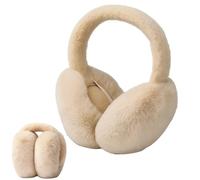 PSFXBM Women's Earmuffs Faux Fur Warm Earmuffs Winter Cute Plush Ear Warmer Ear Covers Ear Muffs for Winter,Adjustable Warm Plush Fluffy muffs Ear Warmers For Women Girls