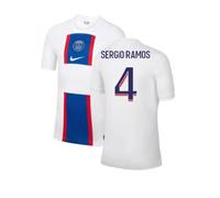PSG 2022 - 2023 Third Shirt - Sergio Ramos 4 in White | Size: Medium PSG White M