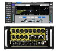 PSG AUDIO Medusa 16 Portable 16-Channel 4-Aux Out Portable Digital Mixer IP Control for iPad, Android Tablet, PC, Laptop, with Integrated Wi-Fi, 4 built-in effect engine (Designed in USA)
