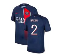 PSG Men's Mens 2023 - 2024 Home Shirt - Hakimi 2 in Navy | Size: XL PSG Navy XL