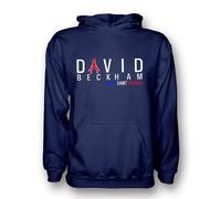 PSG Men's Mens David Beckham Eiffel Tower Hoody in Navy | Size: 2XL PSG Navy 2XL