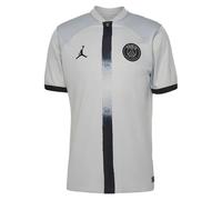 Jordan Paris Saint Germain 22 23 Dri Fit Stadium SS Away Shirt Grey