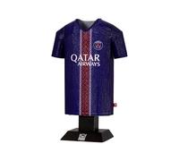 PSG Paris Saint-Germain FC 25/26 Home Metal Football Shirt - Officially Licensed Miniature Alloy Replica Jersey Collectible Display Gift - Personalise Customisable Name & Number Decals