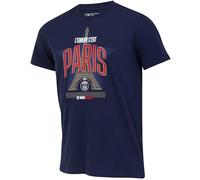 PSG Paris Saint-Germain Official Collection Children's T-Shirt - Europe C'est Paris - 2025 European Champions, Blue, 14 Years