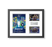 PSG Paris St Germain 2025 Champions League Final Programme Framed Display