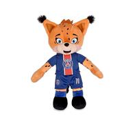 PSG - Plush Mascot Germain Le Lynx - 25 cm - Official Licensed - Soft Plush with Removable Jersey - Football Souvenir for Children and Fans - Gift Idea - Fan Paris Saint-Germain - DC4264