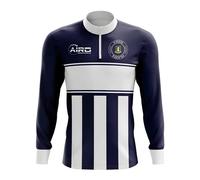 PSG Virgin Islands Concept Football Half Zip Midlayer Top in White | Size: Medium PSG White M