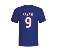 PSG Women's Womens Edinson Cavani Hero T-Shirt in Navy | Size: Large PSG Navy L