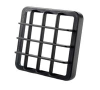 PSHRYEWBS 4 Inch Led Work Light Covers Headlight Mesh Protector Black RoundSquare Guard Cover Lampshade For Motorcycle Car Truck 27W 48W Covers Headlights