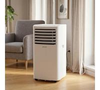 PSHZHIM 4-in-1 Portable Air Conditioner 12000 BTU Smart WiFi & Remote Control, 24hr Timer, Window Venting Kit, Mobile AC Unit for Home Office, Cooling Area Up to 30m2, White, 12000 BTU