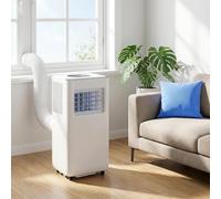 PSHZHIM Portable Air Conditioner 12000 BTU with Remote Control, 24H Timer, Installation Kit, Oscillation & 2 Speeds for Rooms up to 300 sq.ft, 14000 BTU, 14000 BTU